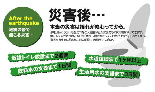 【災害用簡易トイレ】エマージェンシートイレキット