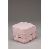 災害用ポータブル簡易水洗トイレピンク 10リットル
