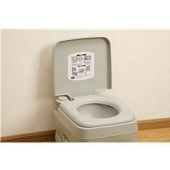 災害用ポータブル簡易水洗トイレ10リットル