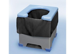 【防災グッズ】組み立て式　非常用強化段ボール簡易トイレ R-21