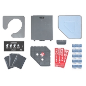 災害用ポータブル簡易トイレ　どこでもトイレ（ポンチョ・凝固剤・ポリ袋付き）