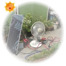 15Wソーラー発電システムバッテリー/150Wインバーターセット【NK-PS15DX】 太陽光発電でECO【Sograndpower Series】