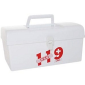 明邦救急箱 119 白 【2セット】