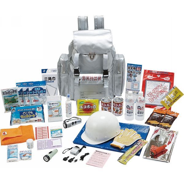 【防災避難セット】2005 4‐2005緊急防災セット 13-0652-092