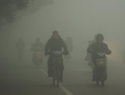 中国大気汚染対策 マスク