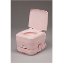 災害用ポータブル簡易水洗トイレピンク10リットル