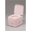 災害用ポータブル簡易水洗トイレピンク10リットル