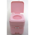 災害用ポータブル簡易水洗トイレピンク20リットル