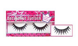 デコラティブアイラッシュ 1P(上まつげ用) ナチュラルクロス 【4セット】