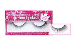 デコラティブアイラッシュ 1P(上まつげ用) エンドロング 【4セット】