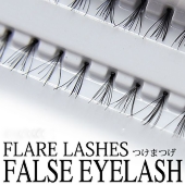 【目力UP 】ポイント使いで目元強調 部分用つけまつげ 植えまつげ60本入り 6～14mm 