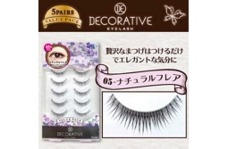 デコラティブ アイラッシュ05 ナチュラルフレア　つけまつげ