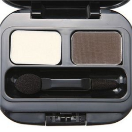 二重をくせづけるトリートメントアイカラーWパールホワイト×ショコラブラウン