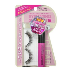 【つけまつげ用グルー】泣いても笑ってももうとれない、にじまないから、一日中ずっと、パッチリお目め！アイライナー感覚!  EYEMAZING SUPER FIT