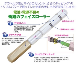 新型フェイスローラー セラミックスキンローラー