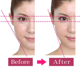 小顔リフトアップフェイシャル cassage カッサージ マッサージプレート　ローズクオーツ【TV ヒルナンデスで紹介】