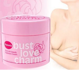 【バストアップクリーム】気になるたるみにラブチャーム