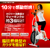 【大人気エアロバイク】サイクルツイスタースリム