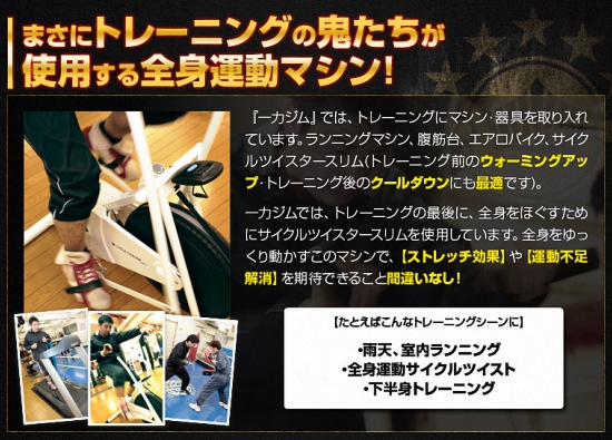 【おすすめエアロバイク】サイクルツイスタースリム