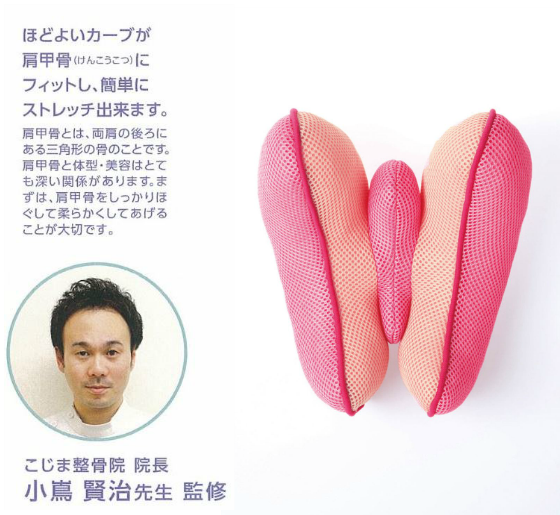 寝ながら肩甲骨スタイル枕（DVD付）プレゼントにも人気商品