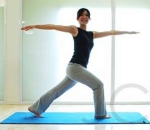 ヨガマット 厚さ8mm ブルー