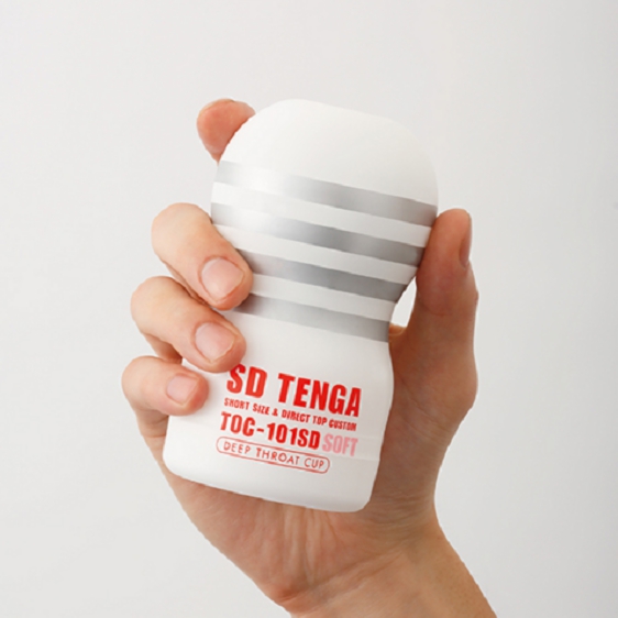 SDテンガ SD TENGA DEEP THROAT CUP COOL ディープ スロート カップ（白・ソフト）