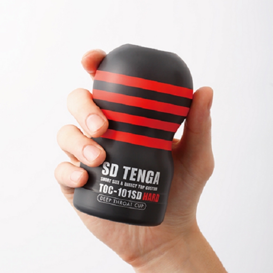 SDテンガ SD TENGA DEEP THROAT CUP ディープ スロート カップ（黒・ハード）