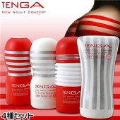 TENGA（テンガ） 売れ筋ランキング上位4種類のセット　オナホール【お得セット】