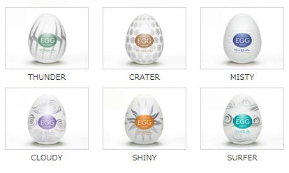 エッグシリーズハードボイルドＥＧＧ6種パックセット egg series　TENGA　テンガ