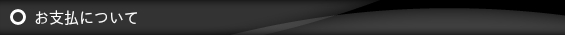 お支払いについて