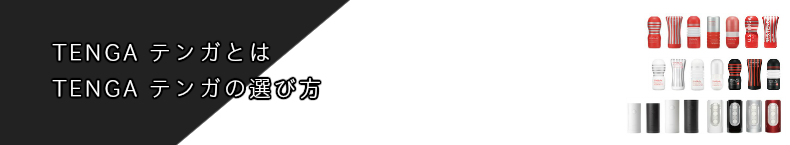 TENGA テンガとは　選び方　使い方